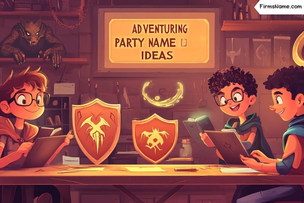 adventuring party name ideas