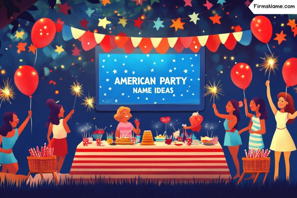 american party name ideas