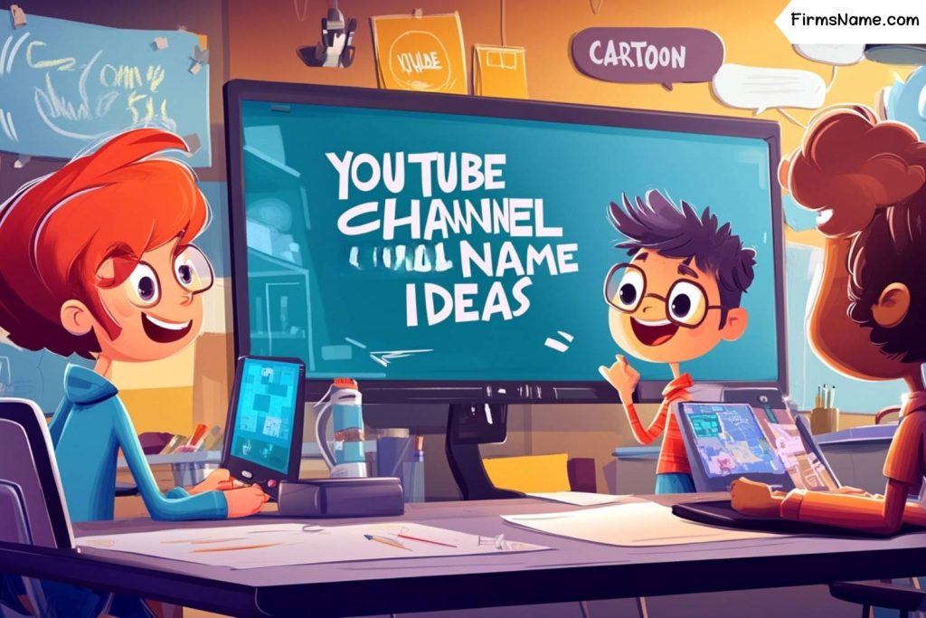 cartoon youtube channel name ideas