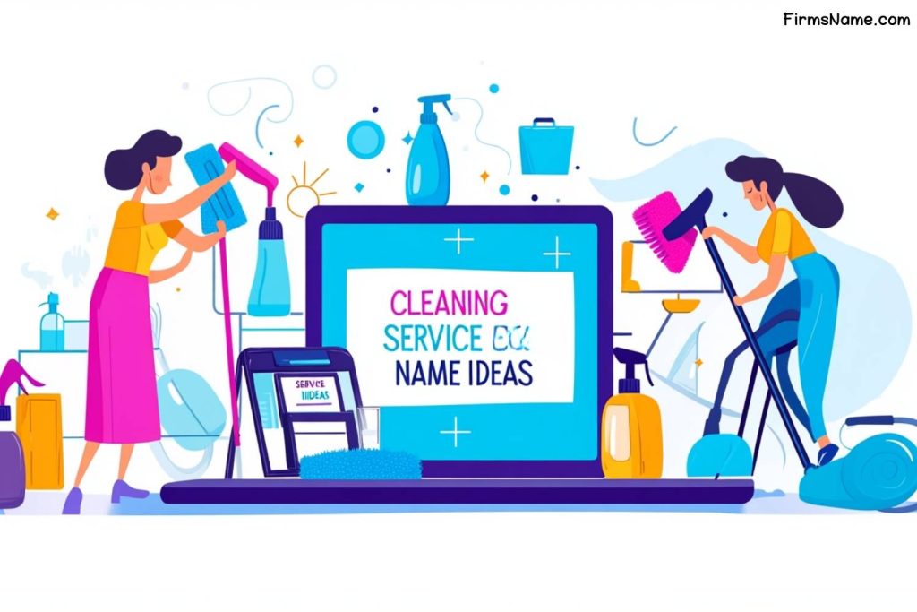 cleaning service name ideas