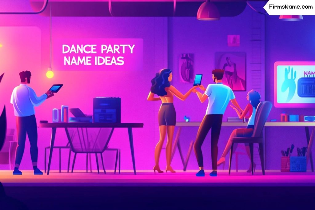 dance party name ideas