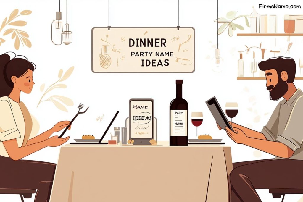 dinner party name ideas