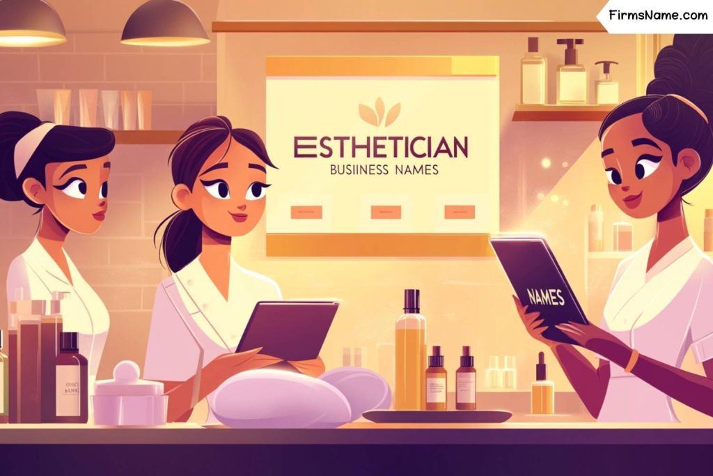 esthetician business names