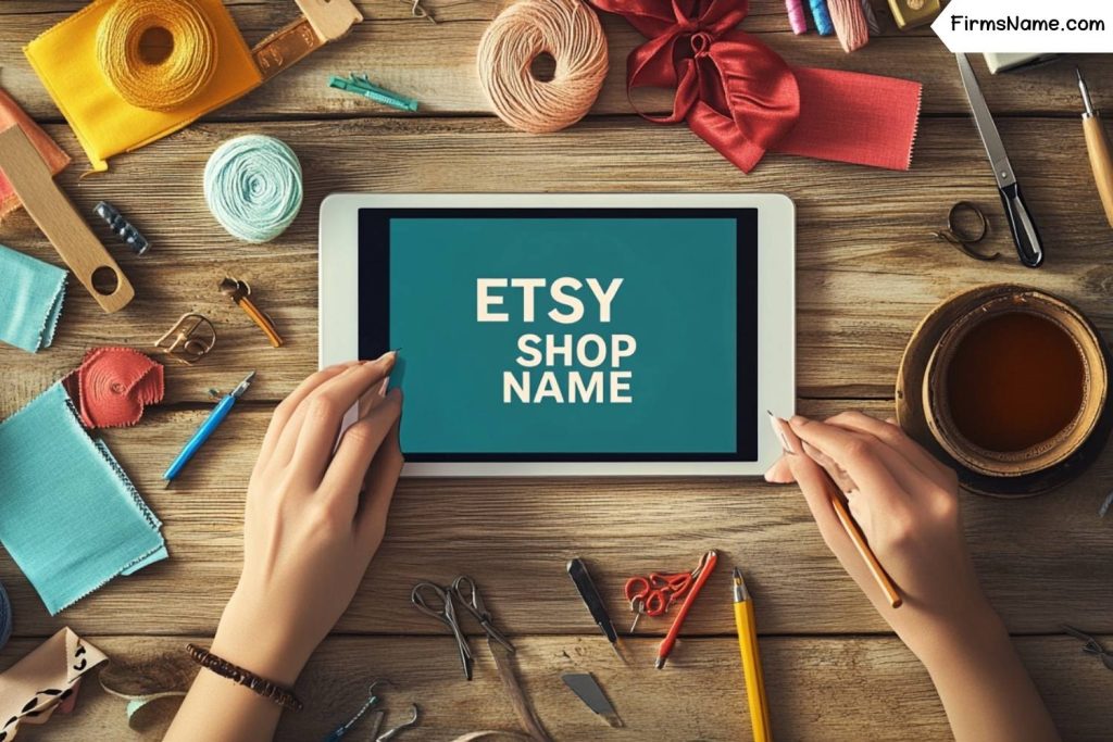 etsy shop name