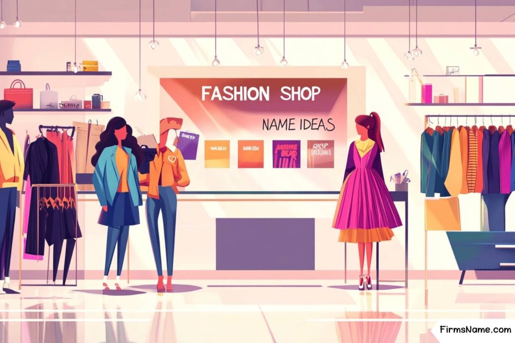 fashion shop name ideas