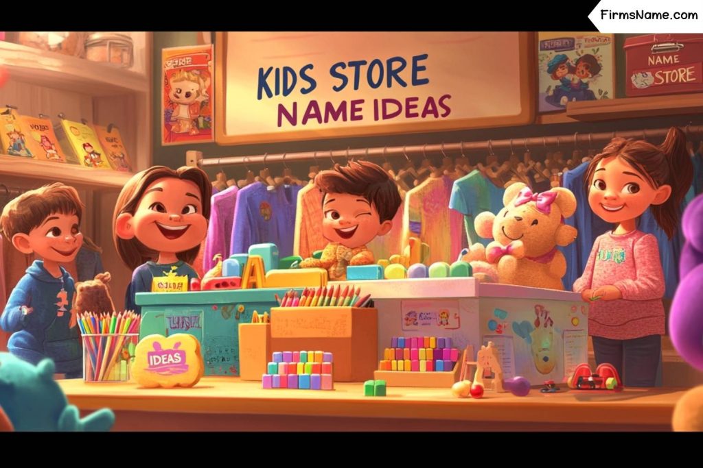 kids store name ideas