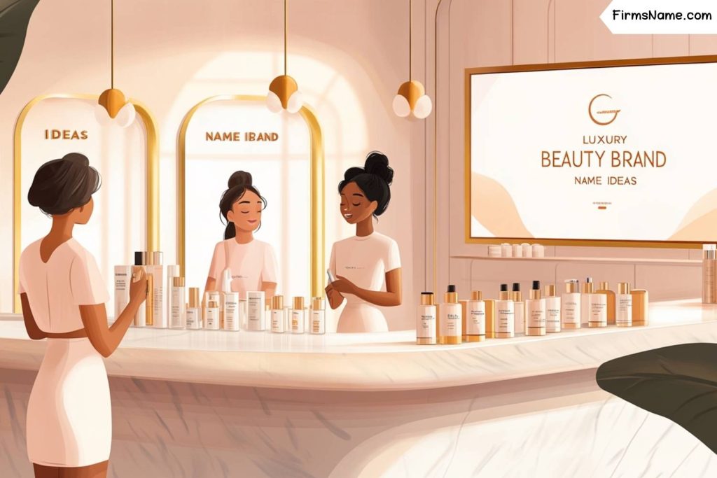 luxury beauty brand name ideas