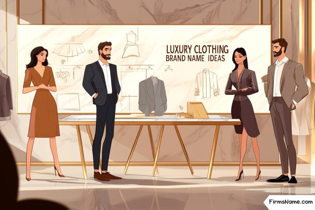 luxury clothing brand name ideas