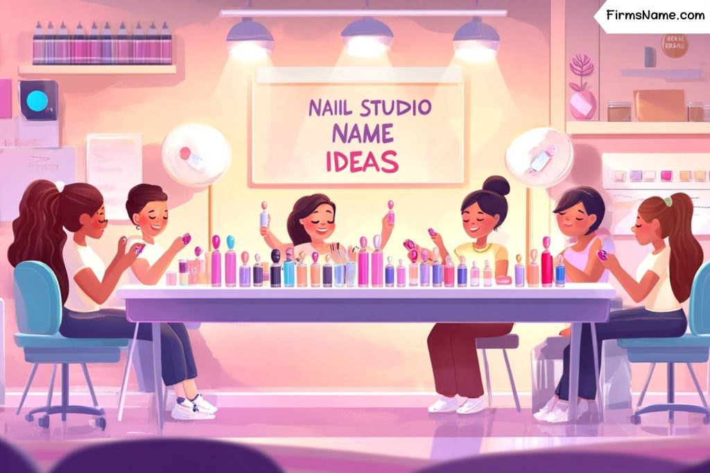 nail studio name ideas
