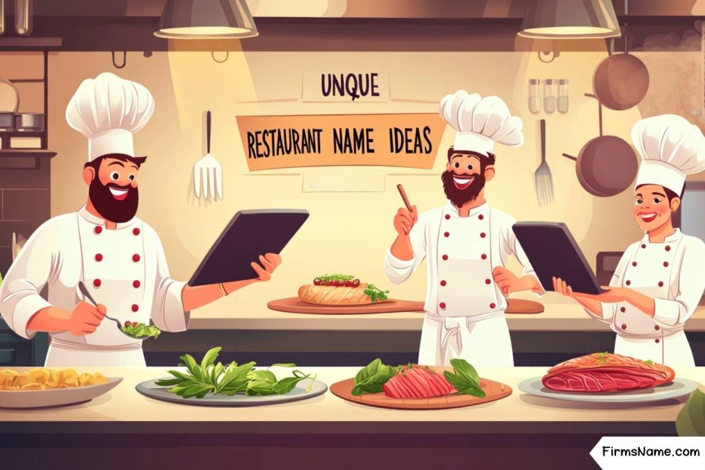 unique restaurant name ideas