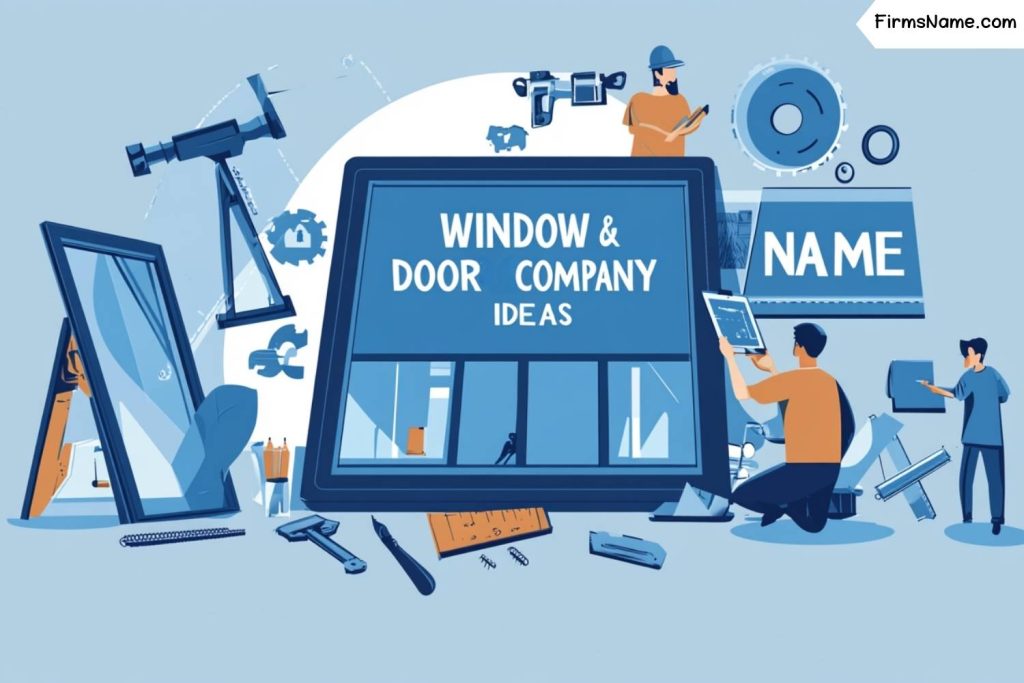 window & door company name ideas